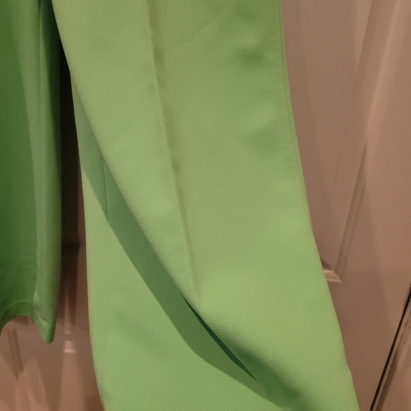 VINTAGE 70'S SEARS SEAFOAM/MINT GREEN WIDE LEG PANTS - Picture 4 of 7